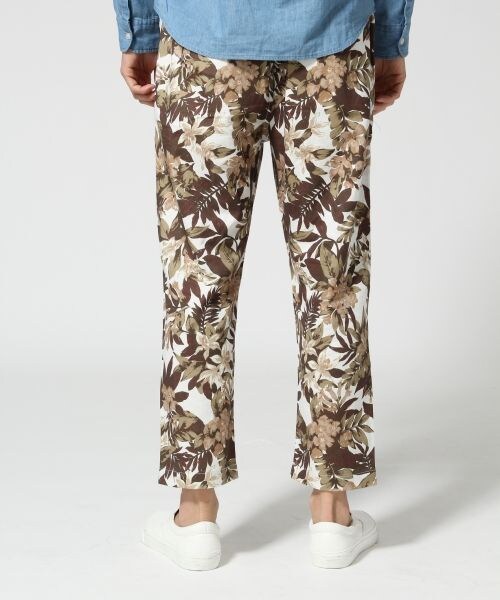 RAGEBLUE（レイジブルー）の「【先行予約】CLTフラワーアンクルパンツ（パンツ・メンズ・ホワイト系/ブラック系・Ｍ/Ｌ）」の6枚目の写真