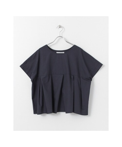 KBF（ケイビーエフ）の「ランダムタックプルオーバー（トップス・レディース・WHITE/SAX/YELLOW/NAVY・one）」の3枚目の写真