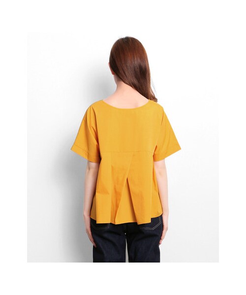 KBF（ケイビーエフ）の「ランダムタックプルオーバー（トップス・レディース・WHITE/SAX/YELLOW/NAVY・one）」の22枚目の写真