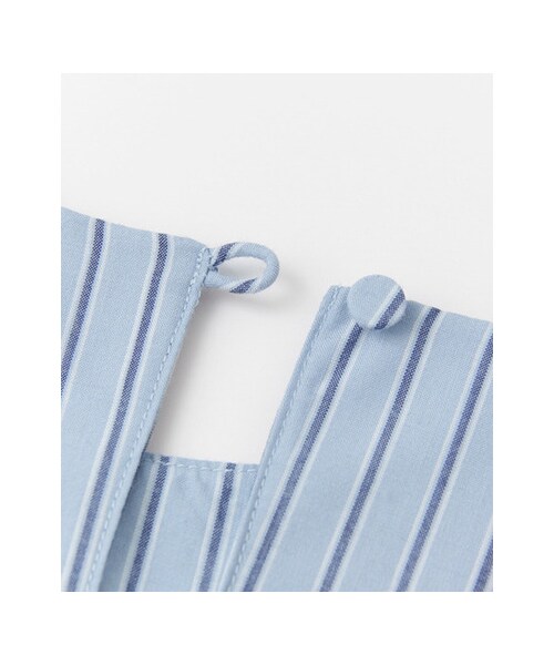 KBF(ケイビーエフ)の「ストライプ肩タックプルオーバー(トップス・レディース・BEIGE/WHITE/BLUE・one)」の16枚目の写真