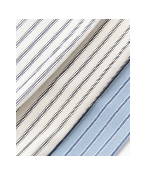 KBF(ケイビーエフ)の「ストライプ肩タックプルオーバー(トップス・レディース・BEIGE/WHITE/BLUE・one)」の17枚目の写真