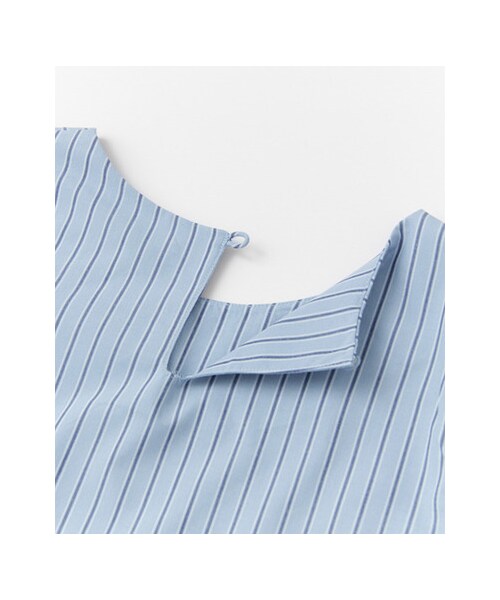 KBF(ケイビーエフ)の「ストライプ肩タックプルオーバー(トップス・レディース・BEIGE/WHITE/BLUE・one)」の15枚目の写真