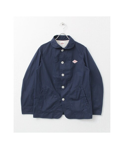 URBAN RESEARCH DOORS（アーバンリサーチドアーズ）の「DANTON　KND DOWNPROOF JACKET（ジャケット/アウター・メンズ・NAVY/GREIGE・38/40/42）」の2枚目の写真