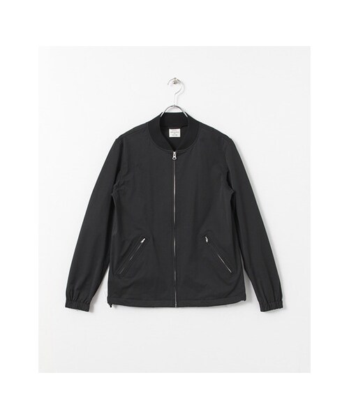 URBAN RESEARCH（アーバンリサーチ）の「ツイルストレッチリブブルゾン（ジャケット/アウター・メンズ・NAVY/BLACK/KHAKI・M/L）」の2枚目の写真