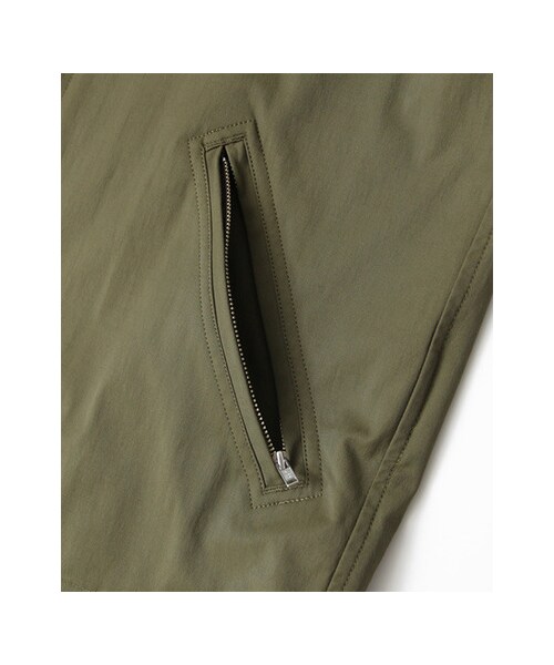 URBAN RESEARCH（アーバンリサーチ）の「ツイルストレッチリブブルゾン（ジャケット/アウター・メンズ・NAVY/BLACK/KHAKI・M/L）」の15枚目の写真