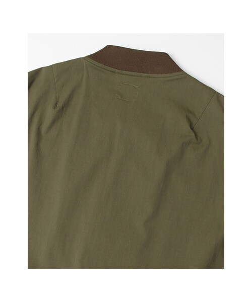 URBAN RESEARCH（アーバンリサーチ）の「ツイルストレッチリブブルゾン（ジャケット/アウター・メンズ・NAVY/BLACK/KHAKI・M/L）」の19枚目の写真