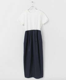 KBF | Tシャツ切替マキシワンピース(ワンピース/ドレス)