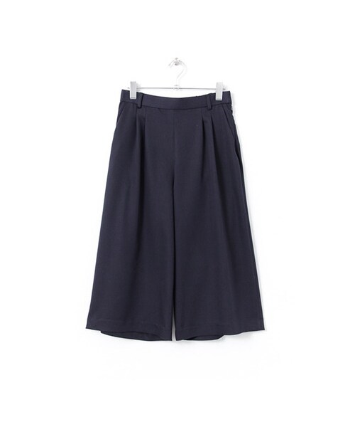 URBAN RESEARCH（アーバンリサーチ）の「クロップドワイドパンツ（パンツ・レディース・KHAKI/NAVY・FREE）」の2枚目の写真