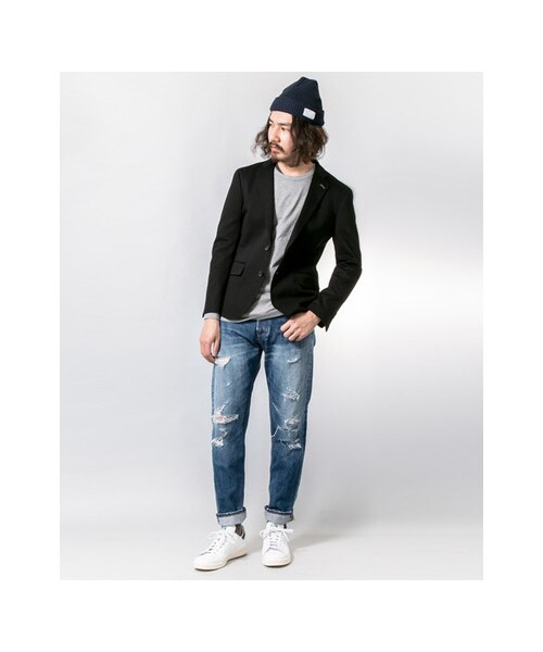 URBAN RESEARCH（アーバンリサーチ）の「URiD　CRUSH DENIM（パンツ・メンズ・INDIGO・S/M/L）」の3枚目の写真
