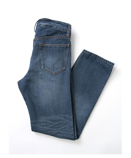 SEVENDAYS=SUNDAY（セブンデイズサンデイ）の「Unisex オーガニック テーパードストレートパンツ（パンツ・メンズ・オフホワイト/インディゴ/ライトインディゴ・26インチ/28インチ/30インチ/32インチ/34インチ）」の3枚目の写真