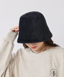 PUAL CE CIN | シャギーサーモベルハット(ハット)
