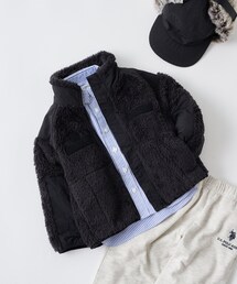 CIAOPANIC TYPY | 【WEB限定カラーあり】【KIDS】ファーフリーススタンドネックブルゾン(ジャケット/アウター)