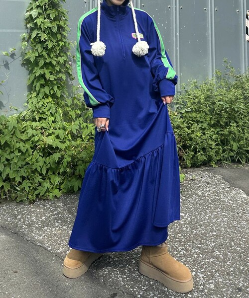 w closet（ダブルクローゼット）の「【Alley】ハーフジップジャージ