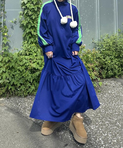 w closet（ダブルクローゼット）の「【Alley】ハーフジップジャージ