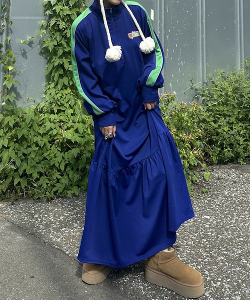 w closet（ダブルクローゼット）の「【Alley】ハーフジップジャージ