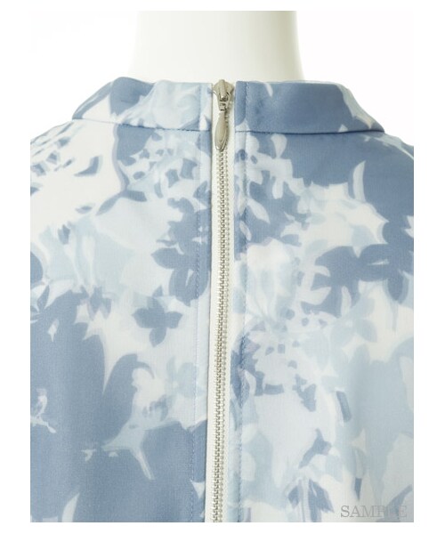 FURFUR(ファーファー)の「カモフラ オーガンジートップス(プルオーバー・レディース・BLU/GRN・F)」の7枚目の写真