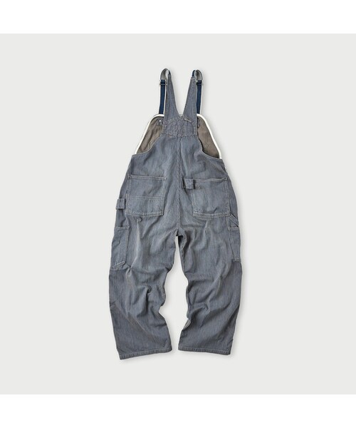 45R 45rpm　ユーズド加工 モンブラウンデニムの908オーバーオール 5096018373.jpg