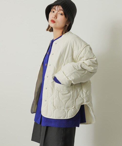 SENSE OF PLACE キルティングショートコート 9/27画像追加 キルティングショートコート[品番：UBRW0002907]｜SENSE OF