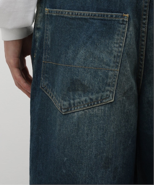 WISM（ウィズム）の「WISM 別注 AGING LOOSE TAPERED 5P DENIM
