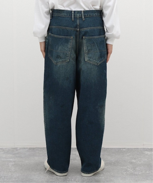 WISM（ウィズム）の「WISM 別注 AGING LOOSE TAPERED 5P DENIM