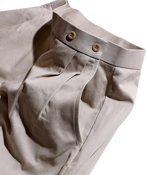 FREAK'S STORE（フリークスストア）の「カツラギワイドパンツ（パンツ・メンズ・ホワイト/ベージュ/ネイビー・S/M）」の10枚目の写真