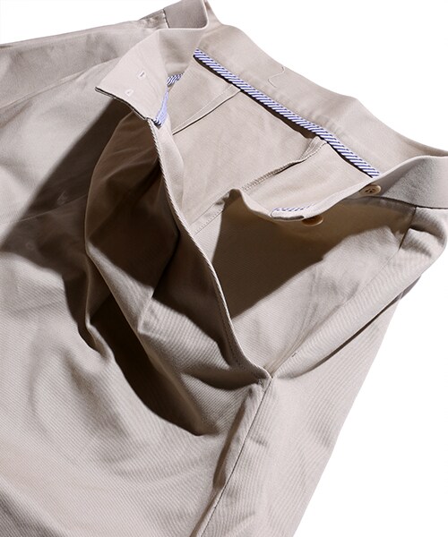 FREAK'S STORE（フリークスストア）の「カツラギワイドパンツ（パンツ・メンズ・ホワイト/ベージュ/ネイビー・S/M）」の11枚目の写真