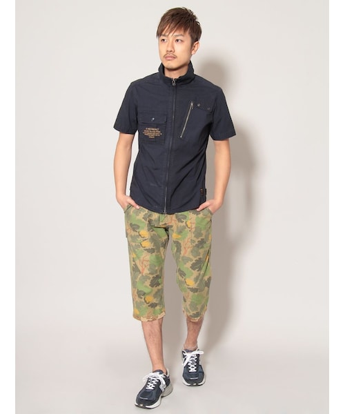 AVIREX(アヴィレックス)の「avirex/アヴィレックス/メンズ/CAMOUFLAGE REVERSIBLE CROPPED PANTS/迷彩 リバーシブル クロップド パンツ(パンツ・メンズ・CAMO・M/L/XL/XXL)」の8枚目の写真