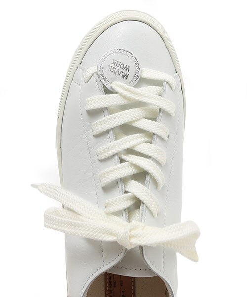MUVEIL WORK(ミュベールワーク)の「BUDDYコラボスニーカー WHT(その他・レディース・WHT・23.5/24.5)」の4枚目の写真