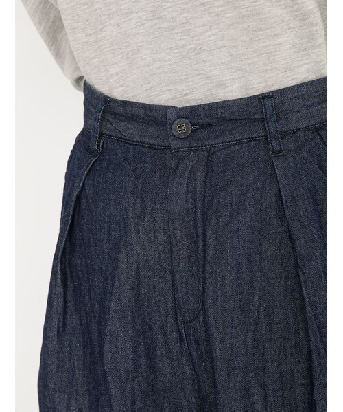 Rinajour（リナジュール）の「RINA デニムガウチョPT（パンツ・レディース・INDIGO/USED・1/2）」の4枚目の写真