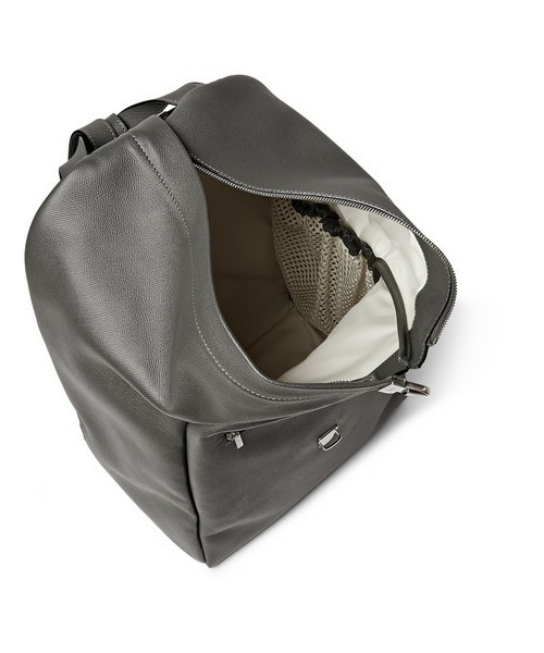 Valextra（ヴァレクストラ）の「Cortina Pebbled-Leather Backpack