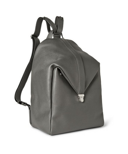 Valextra（ヴァレクストラ）の「Cortina Pebbled-Leather Backpack