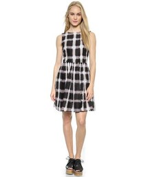Marc by Marc Jacobs | Marc by Marc Jacobs Blurred Gingham Voile Dress(ワンピース)