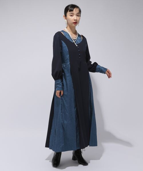 ⭐︎限定品 HARE ジャガードキリカエモードドレス HARE（ハレ）の「ジャガードキリカエモードドレス（）」 - WEAR