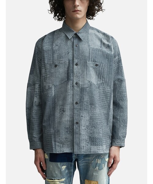 FDMTL（ファンダメンタル）の「Digital Boro Shirt（）」 - WEAR