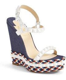 Christian Louboutin | Christian Louboutin 'Cataclou' Wedge Sandal(サンダル)