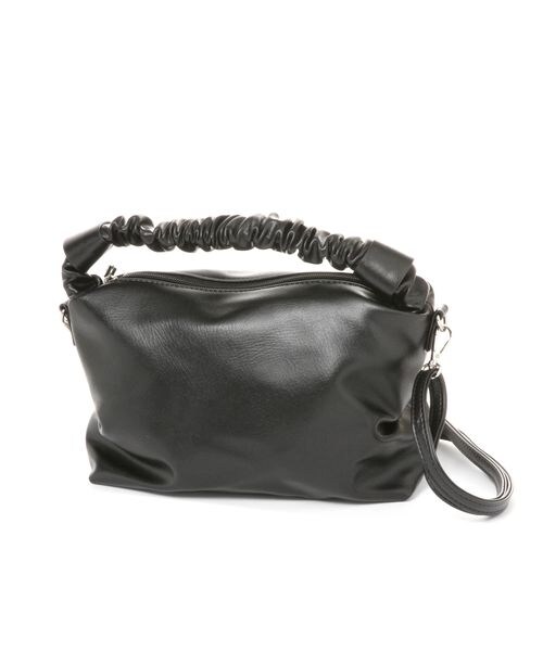 ALAND（エーランド）の「3.3 Field Trip／ギャザー2WAYBAG（バッグ・レディース・OTH(01)/ブラック(19)/アイボリー(52)・ONE SIZE）」の2枚目の写真