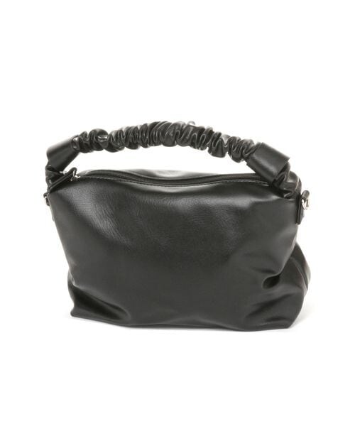 ALAND（エーランド）の「3.3 Field Trip／ギャザー2WAYBAG（バッグ・レディース・OTH(01)/ブラック(19)/アイボリー(52)・ONE SIZE）」の11枚目の写真