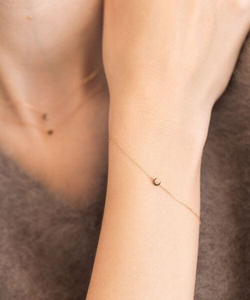 PAS TIERRA（パティエラ）の「K10ムーンブレスレット（）」 - WEAR