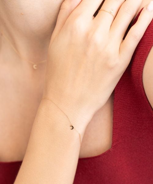 PAS TIERRA（パティエラ）の「K10ムーンブレスレット（）」 - WEAR