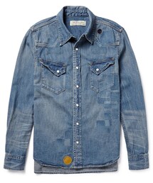 REMI RELIEF | Remi Relief Distressed Denim Shirt(シャツ/ブラウス)