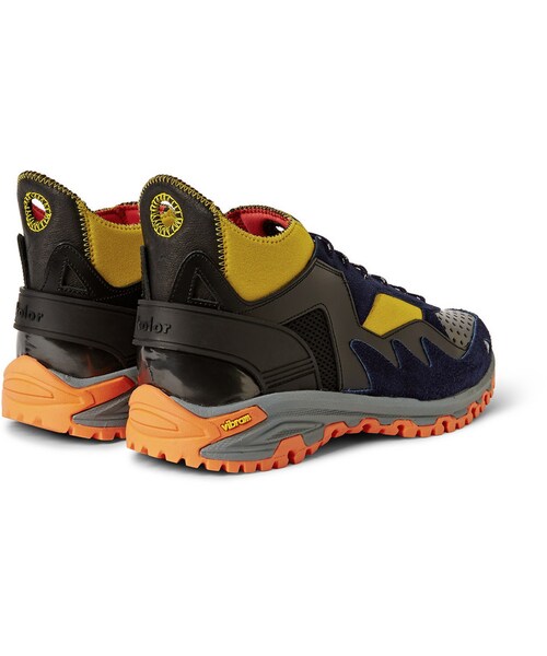 kolor（カラー）の「Kolor Leather, Neoprene and Mesh Sneakers（スニーカー・メンズ・Blue・EU 40 (US 7)/EU 41 (US 8)/EU 43 (US 10)）」の6枚目の写真