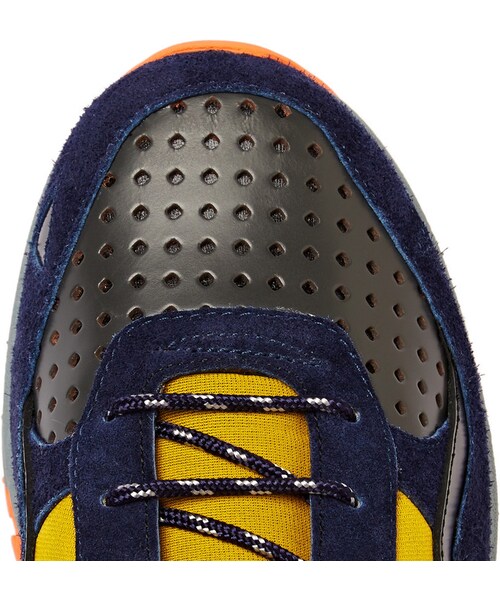 kolor（カラー）の「Kolor Leather, Neoprene and Mesh Sneakers（スニーカー・メンズ・Blue・EU 40 (US 7)/EU 41 (US 8)/EU 43 (US 10)）」の5枚目の写真