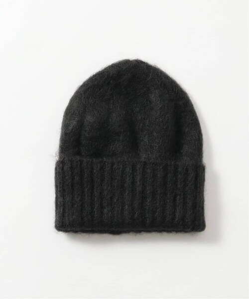 帽子 BRUSHED SUPER KID MOHAIR KNIT CAP EDIFICE（エディフィス）の「BRUSHED SUPER KID MOHAIR KNIT CAP