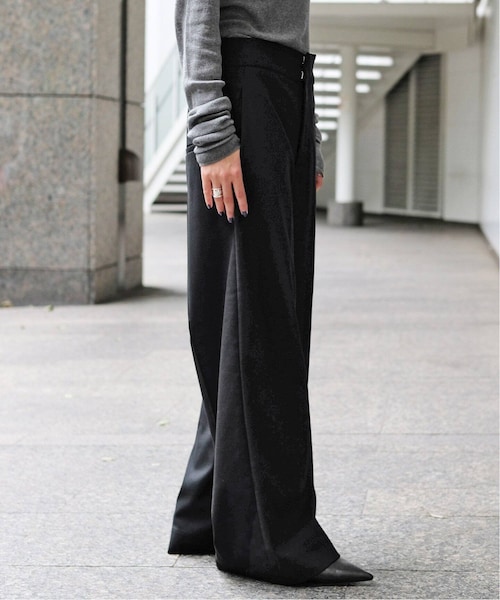 AP STUDIO T/R Wide slacks ワイドスラックス　36 AP STUDIO（エーピーストゥディオ）の「《予約》T/R wide slacks