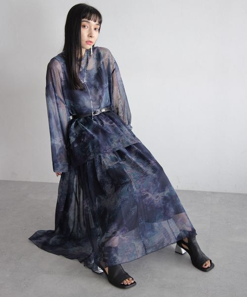 HARE(ハレ)の「アソートガラシアースカート()」 - WEAR HARE(ハレ)の「アソートガラシアースカート()」 - WEAR