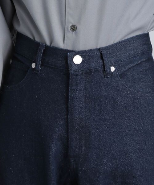 HARE（ハレ）の「ワイドダブルニーデニムパンツ（パンツ・メンズ・ブラック09/ブルー86・S/M）」の11枚目の写真