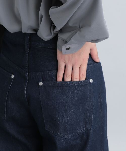 HARE（ハレ）の「ワイドダブルニーデニムパンツ（パンツ・メンズ・ブラック09/ブルー86・S/M）」の15枚目の写真