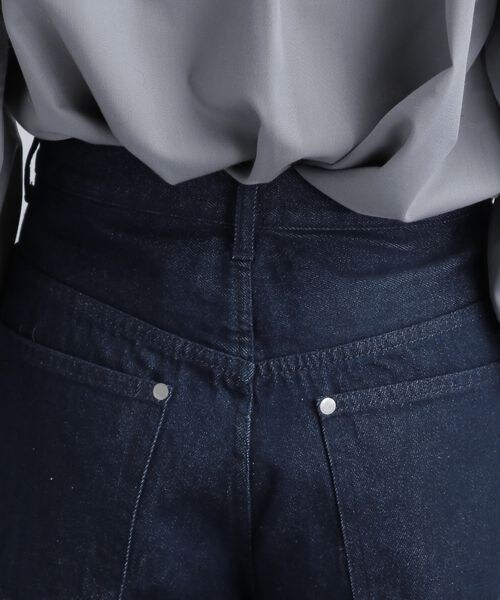 HARE（ハレ）の「ワイドダブルニーデニムパンツ（パンツ・メンズ・ブラック09/ブルー86・S/M）」の14枚目の写真