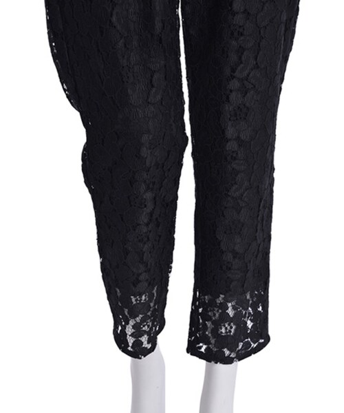 dazzlin（ダズリン）の「【W】レースバックシャンオールインワン（オールインワン・サロペット・レディース・アイボリー/ブラック/ブルー・S/M）」の10枚目の写真