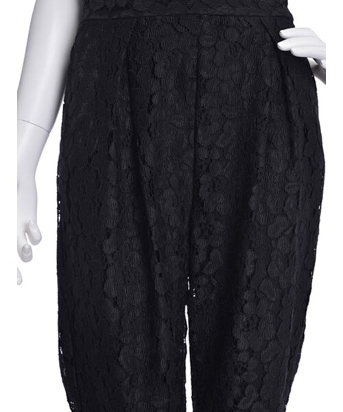 dazzlin（ダズリン）の「【W】レースバックシャンオールインワン（オールインワン・サロペット・レディース・アイボリー/ブラック/ブルー・S/M）」の9枚目の写真